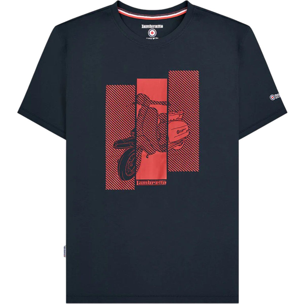 Herren Scooter Grafik T-Shirt