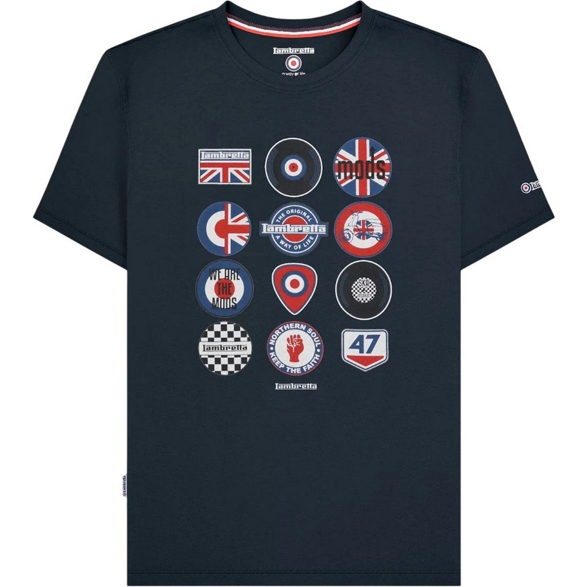 T-Shirt aus Baumwolljersey mit Grafikprint