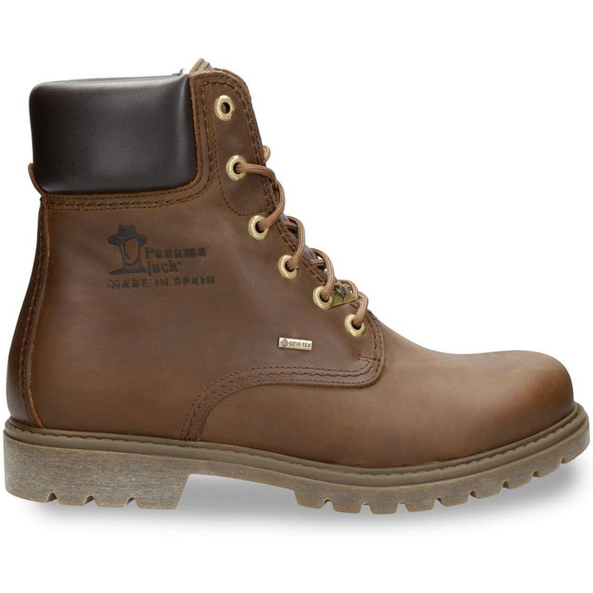 Herren wasserdichter Leder-Knöchelstiefel