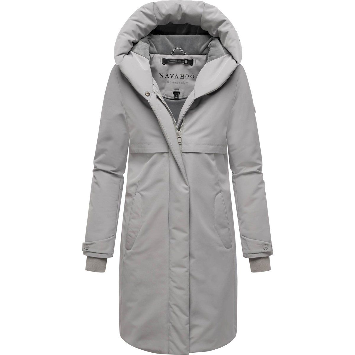 Eleganter, warmer, funktioneller Wintermantel
