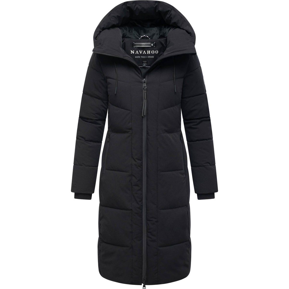 Eleganter Wintermantel mit Kapuze