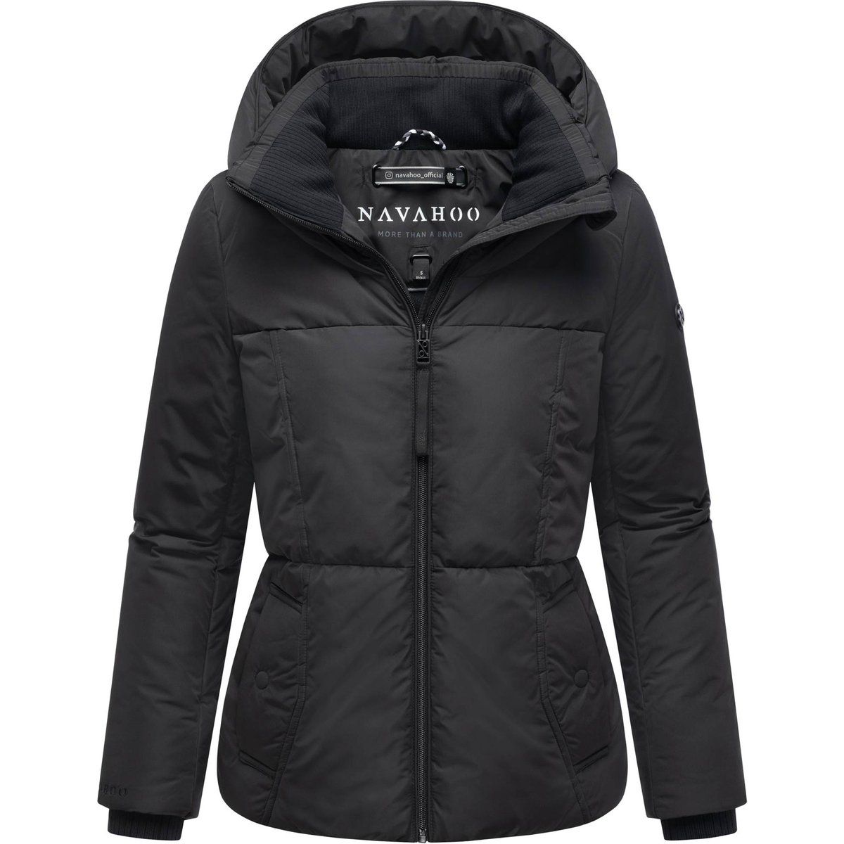 Moderne, leichte Steppjacke mit Kapuze