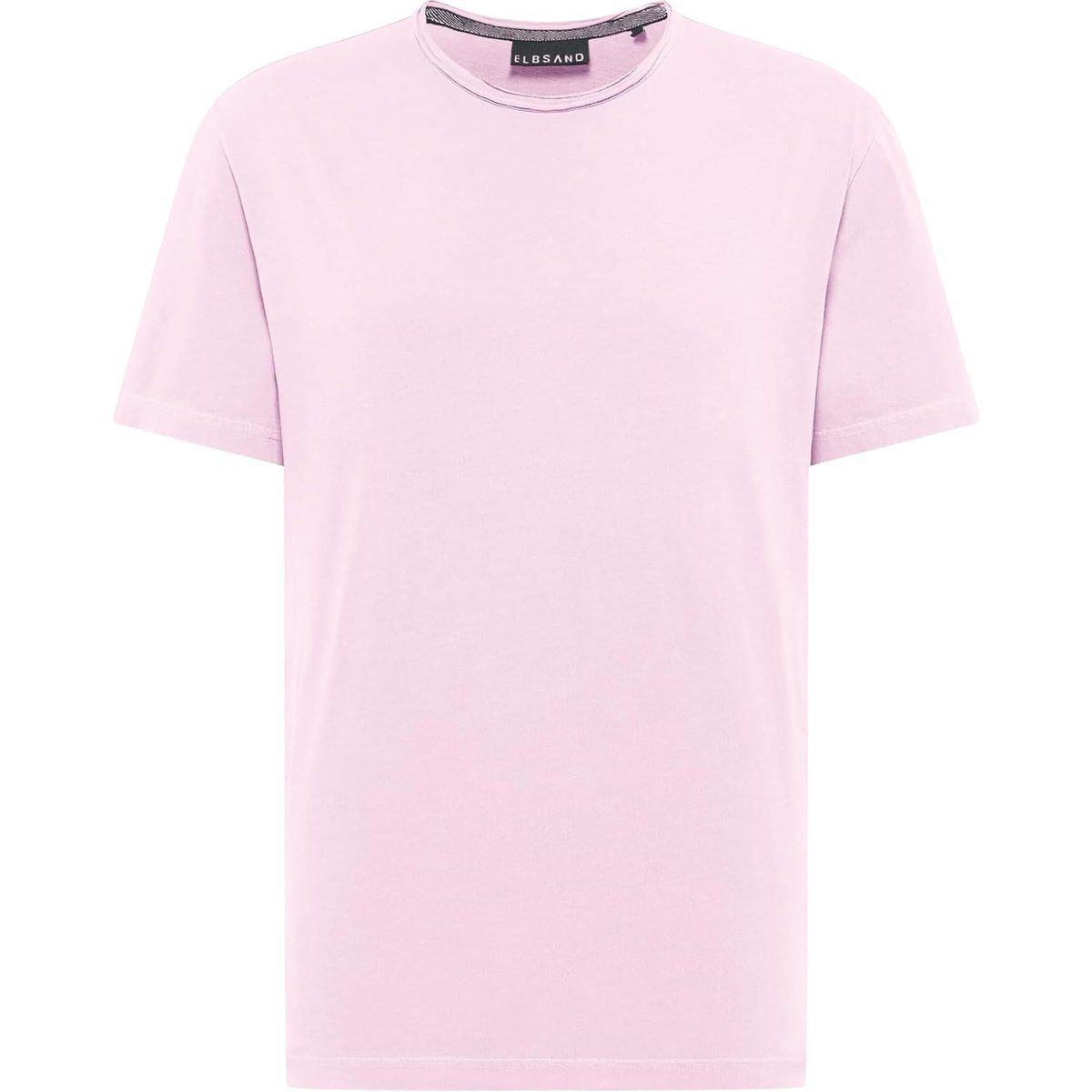 Lässiges kurzärmeliges, stückgefärbtes T-Shirt