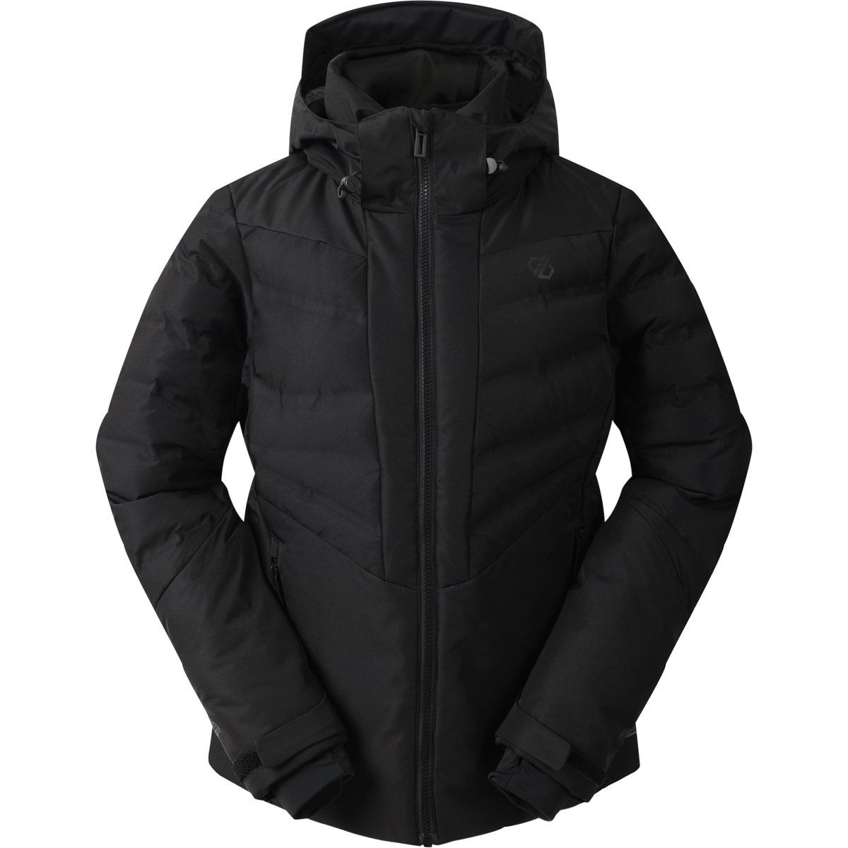 Dare 2B Damen Gleiten Wasserdichte Skijacke (Schwarz)