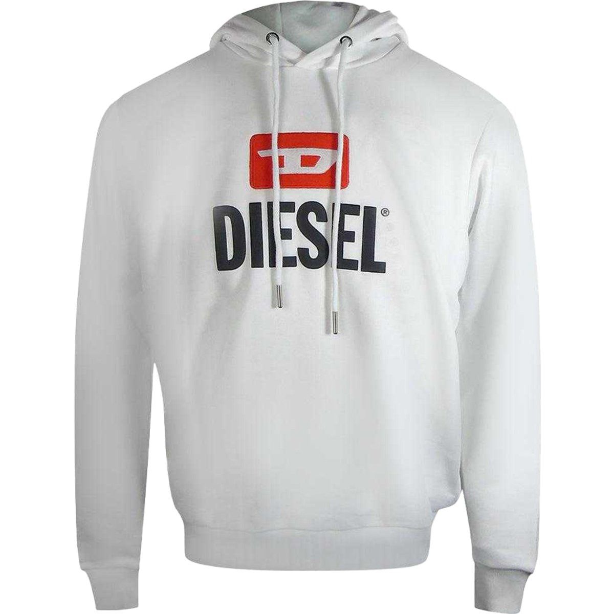 Diesel - Kapuzenpullover für Herren (Weiß)