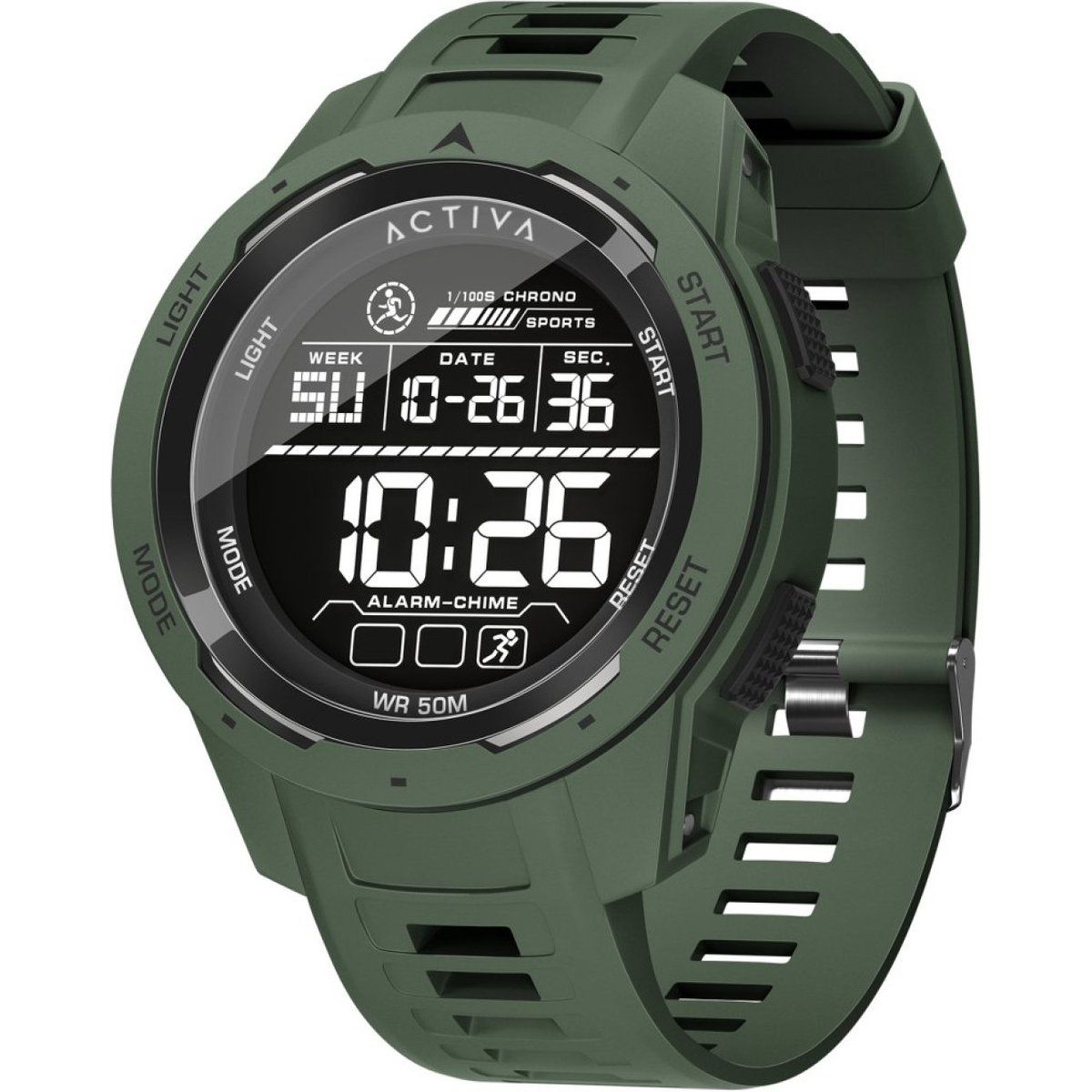 Digitale Sportuhr mit Chronograph