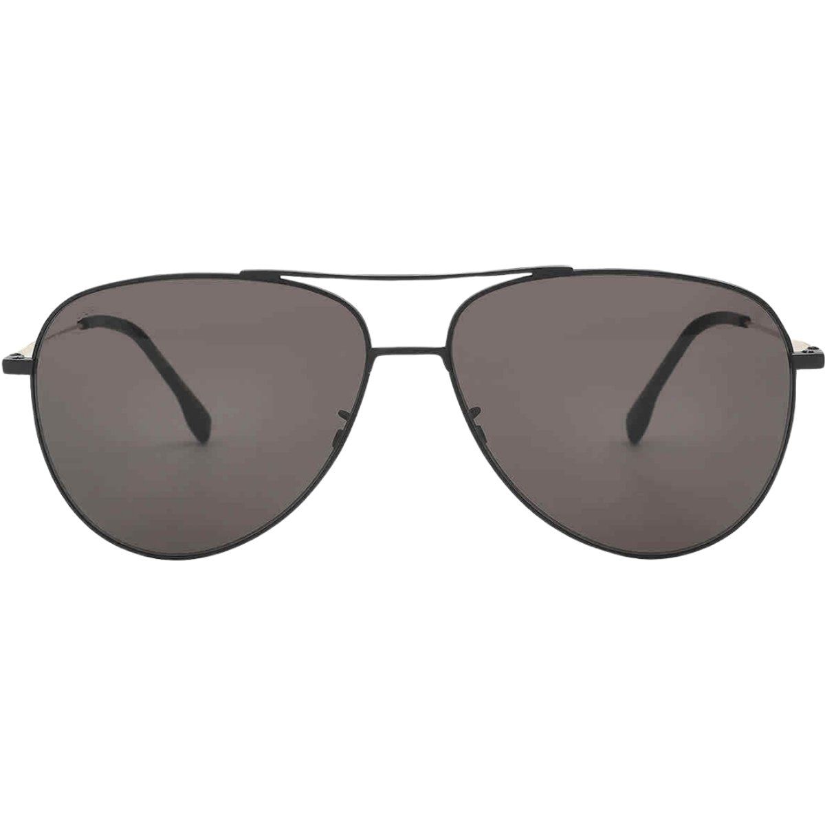 Pilotenbrille mit mattschwarzem Rahmen