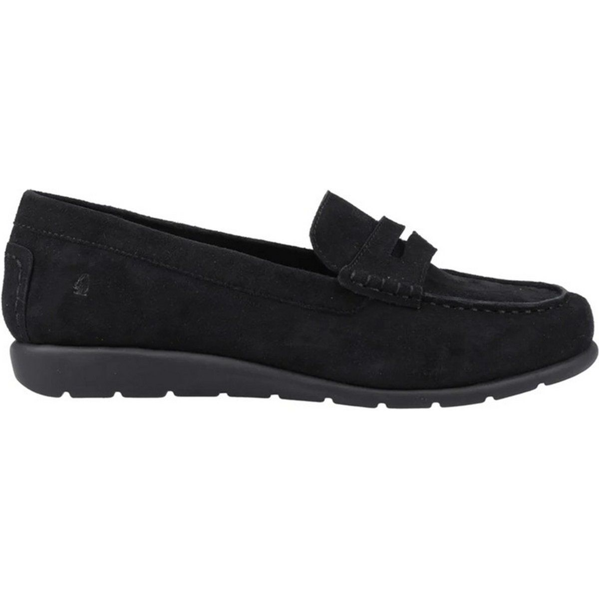 Hush Puppies Damen Shelby Wildleder Slipper (Schwarz)