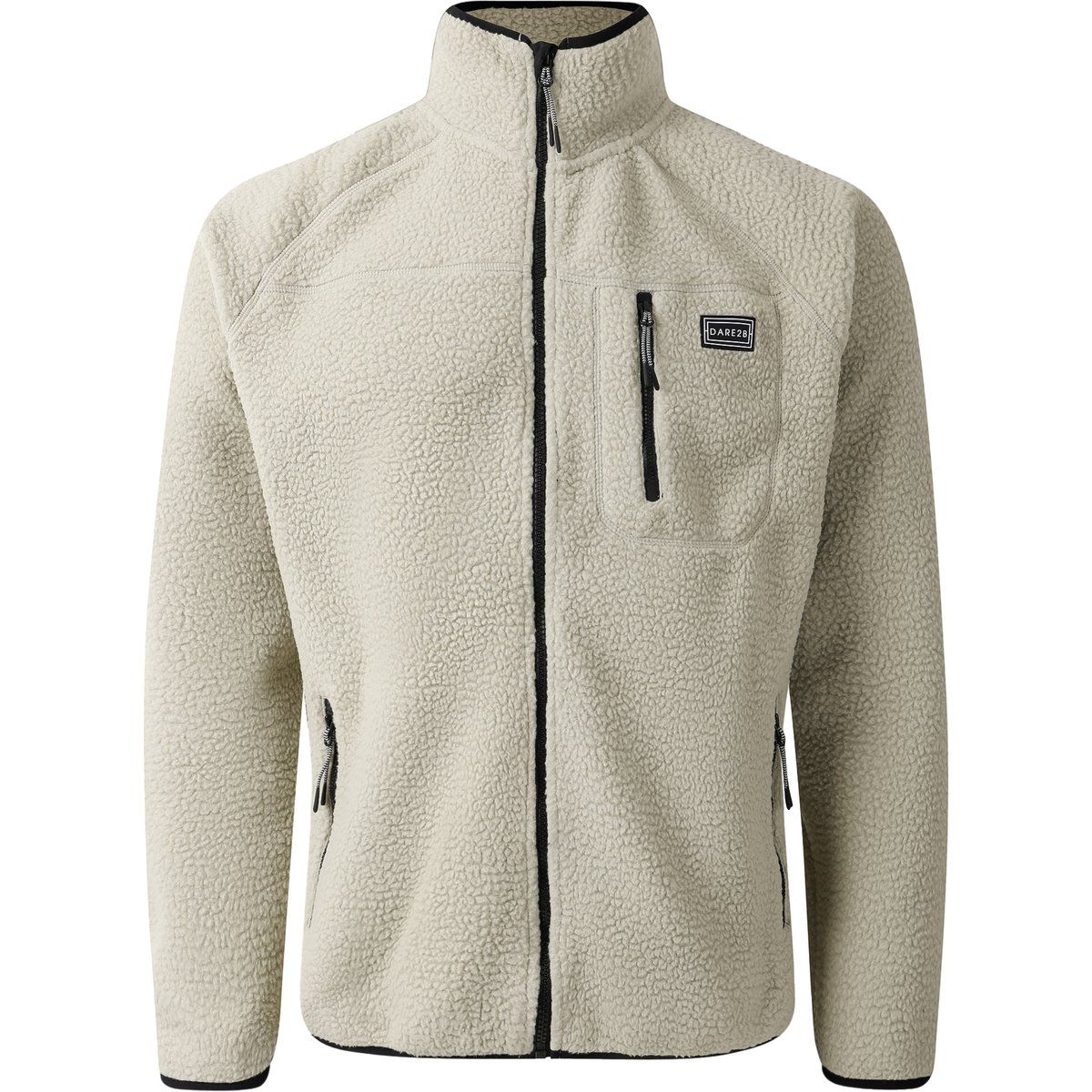 Herren Teddyfleece Jacke mit Reißverschluss