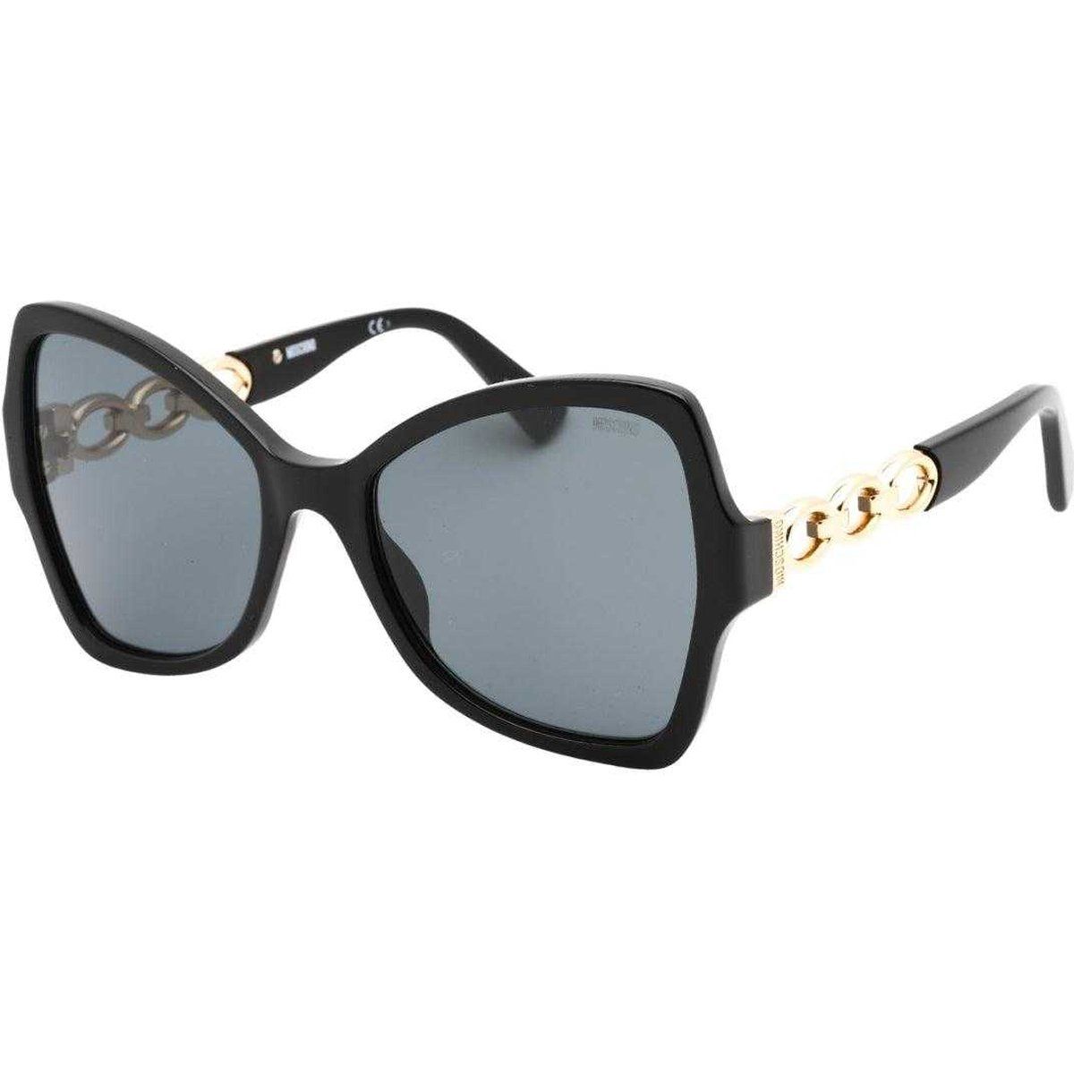 Moschino - Schmetterling-Sonnenbrille für Damen (Schwarz)