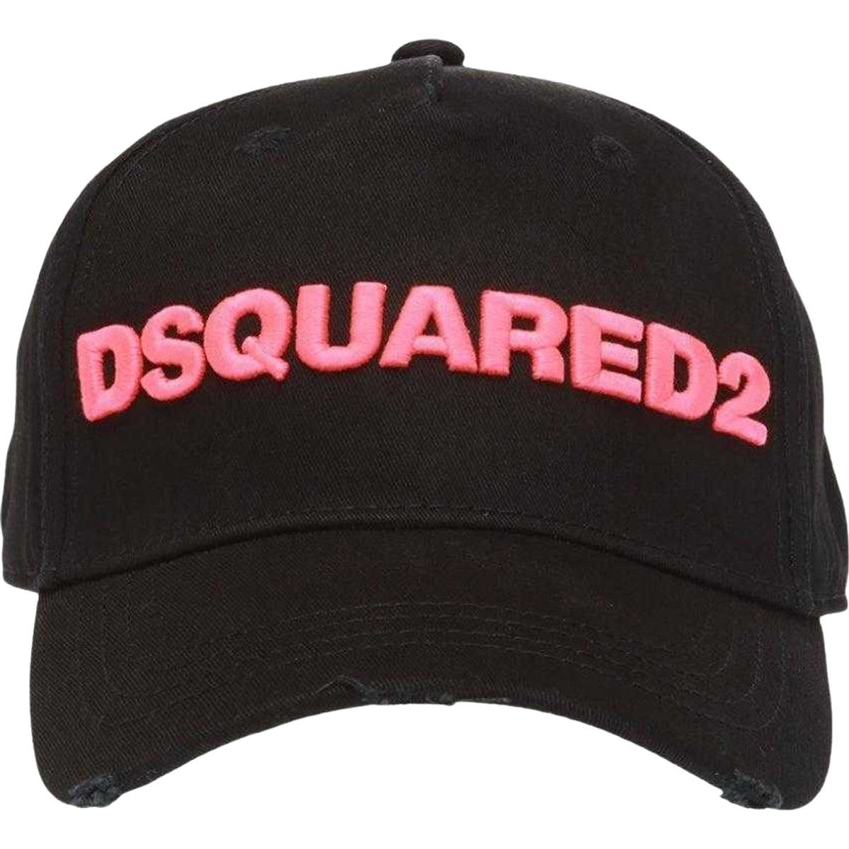 DSquared2 - Baseball-Mütze (Schwarz/Pink)
