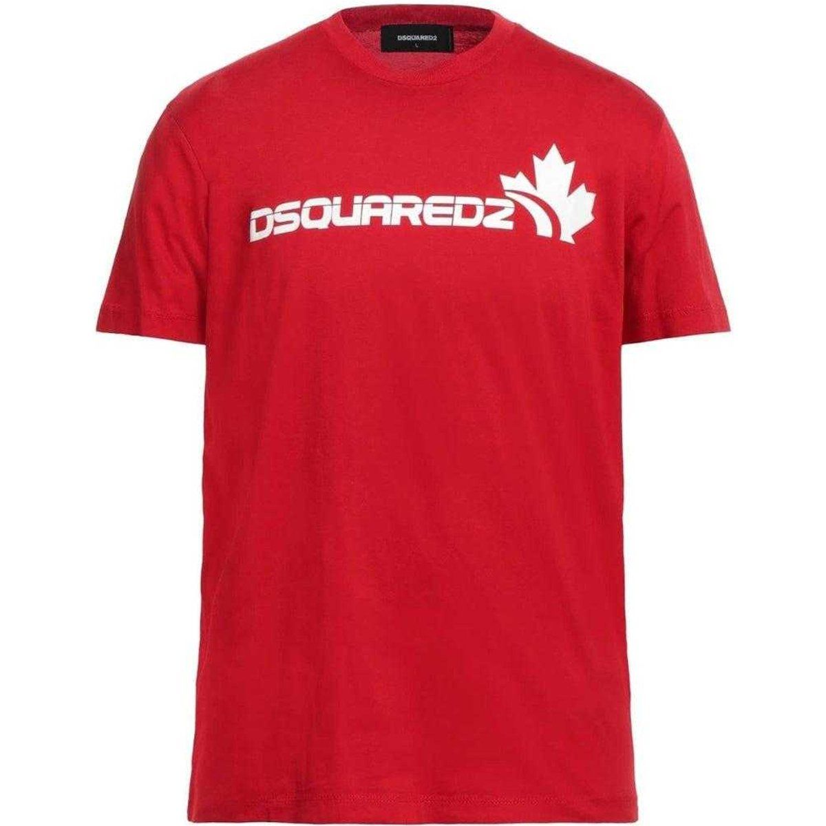 Baumwoll T-Shirt mit Logo und Rundhalsausschnitt