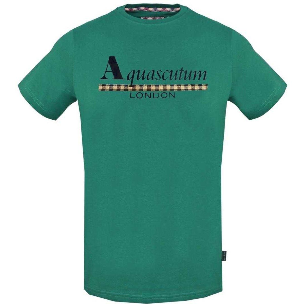 Baumwoll T-Shirt mit Logo Grafikprint