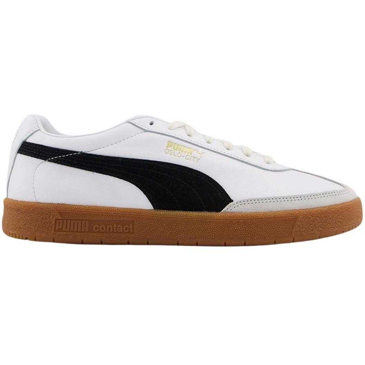 Puma - Sneaker für Herren/Damen Unisex, Leder (Weiß/Schwarz)