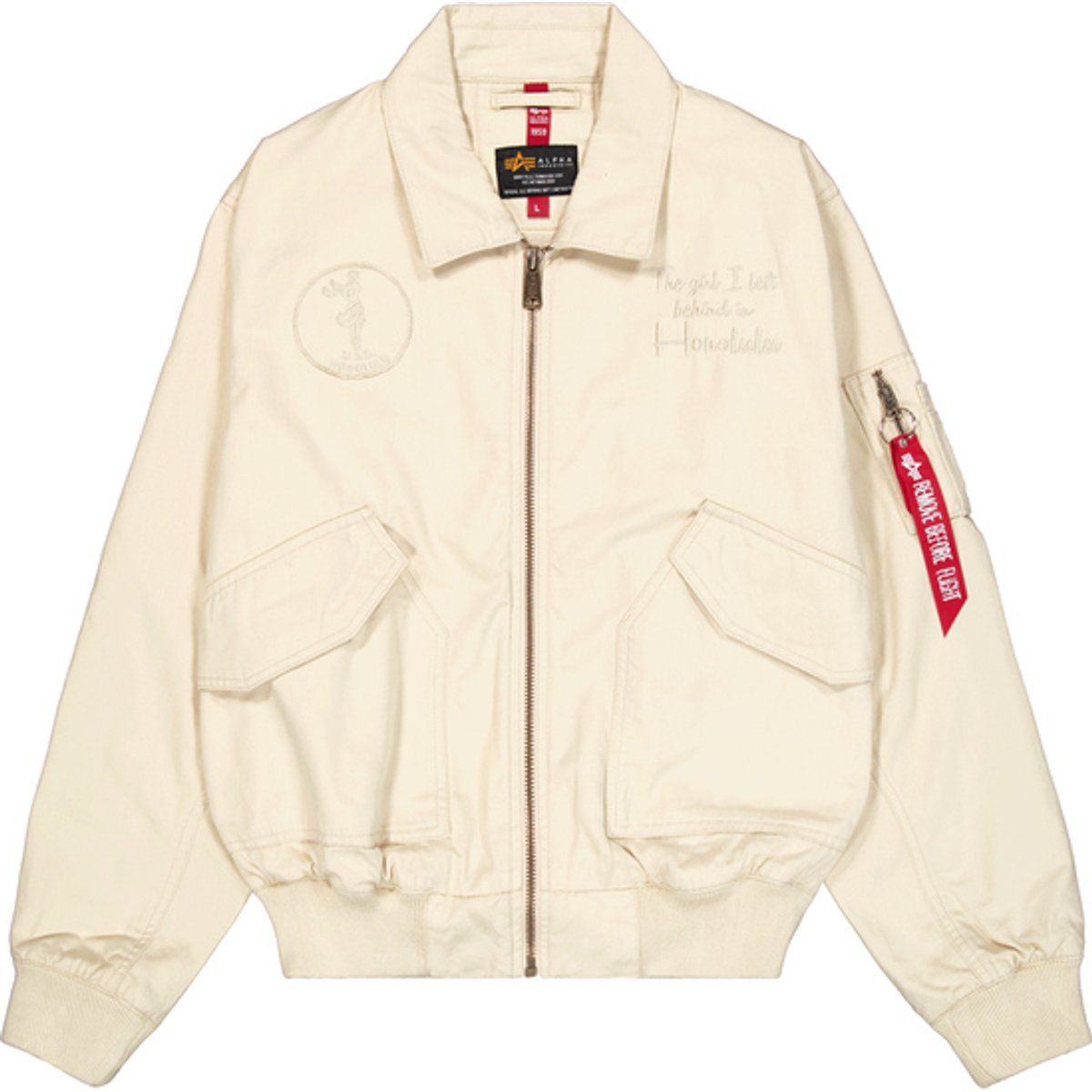 Honolulu Canvas Leichte Bomberjacke