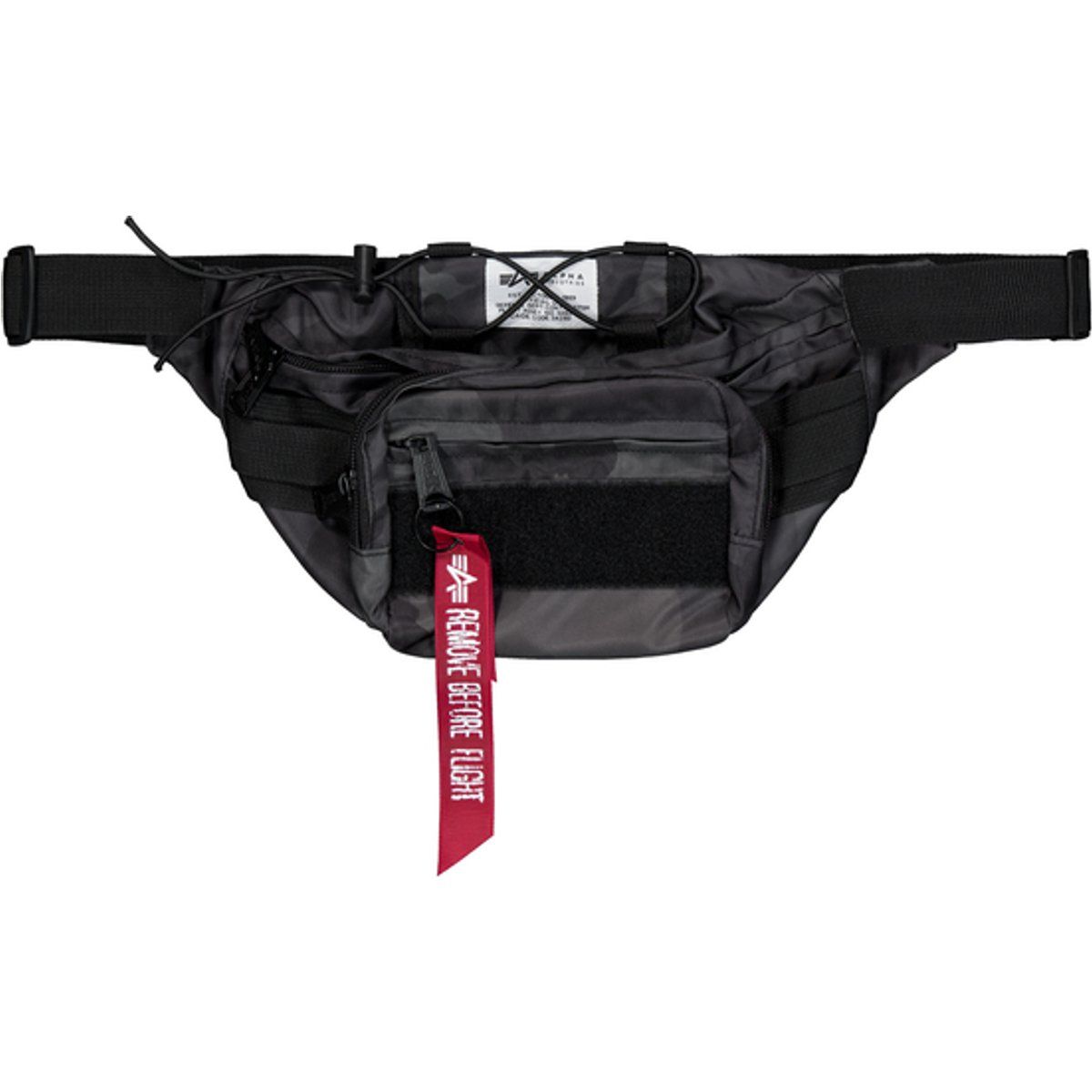 Taktische Gürteltasche mit Aufnähern
