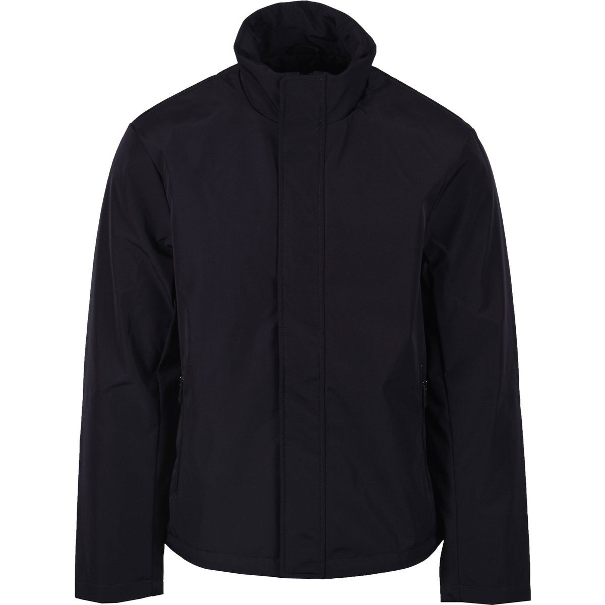 Klassische, leichte Jacke mit Stehkragen