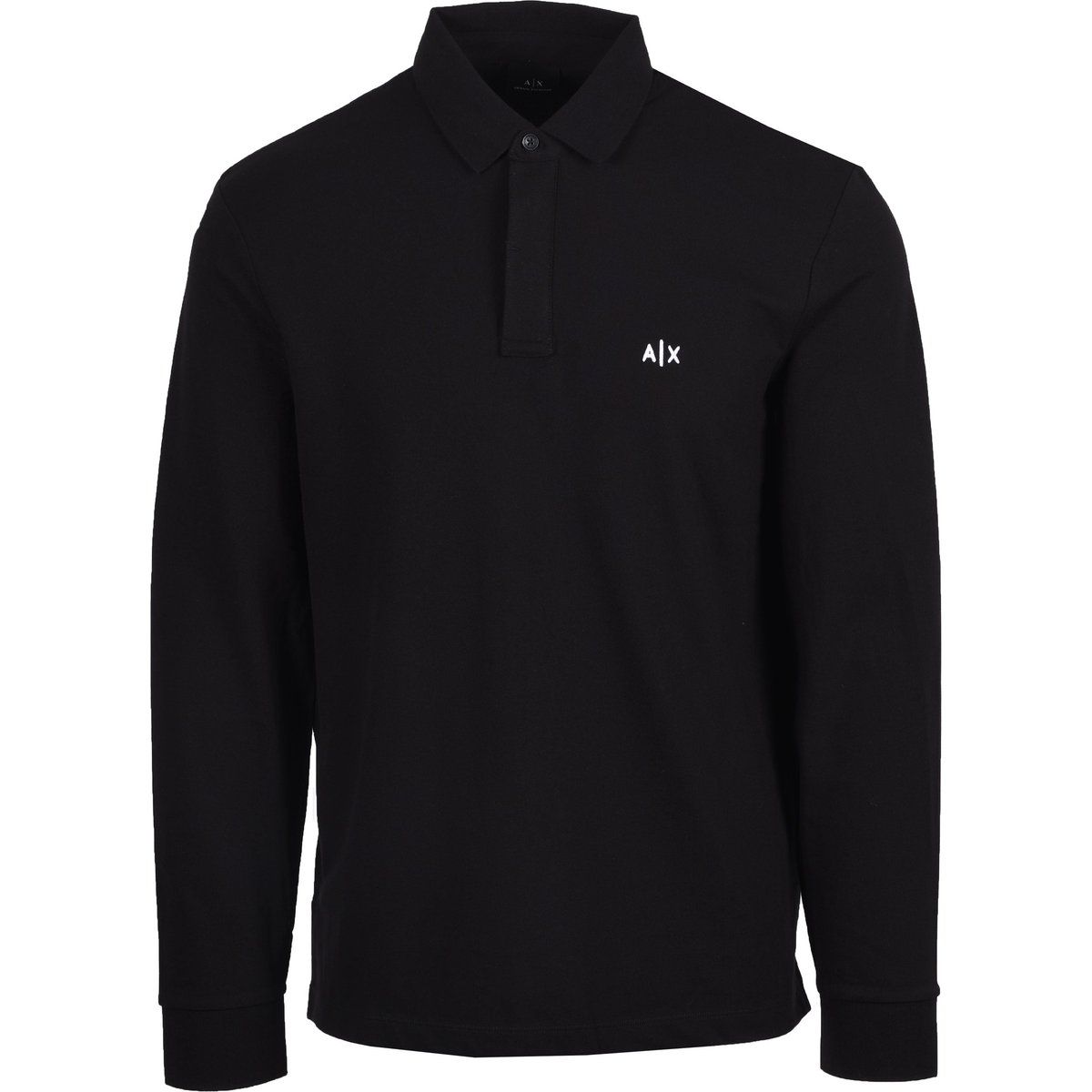 Klassisches Langarm-Poloshirt
