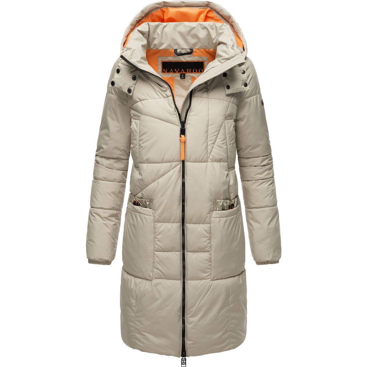 Warmer funktioneller gesteppter Wintermantel