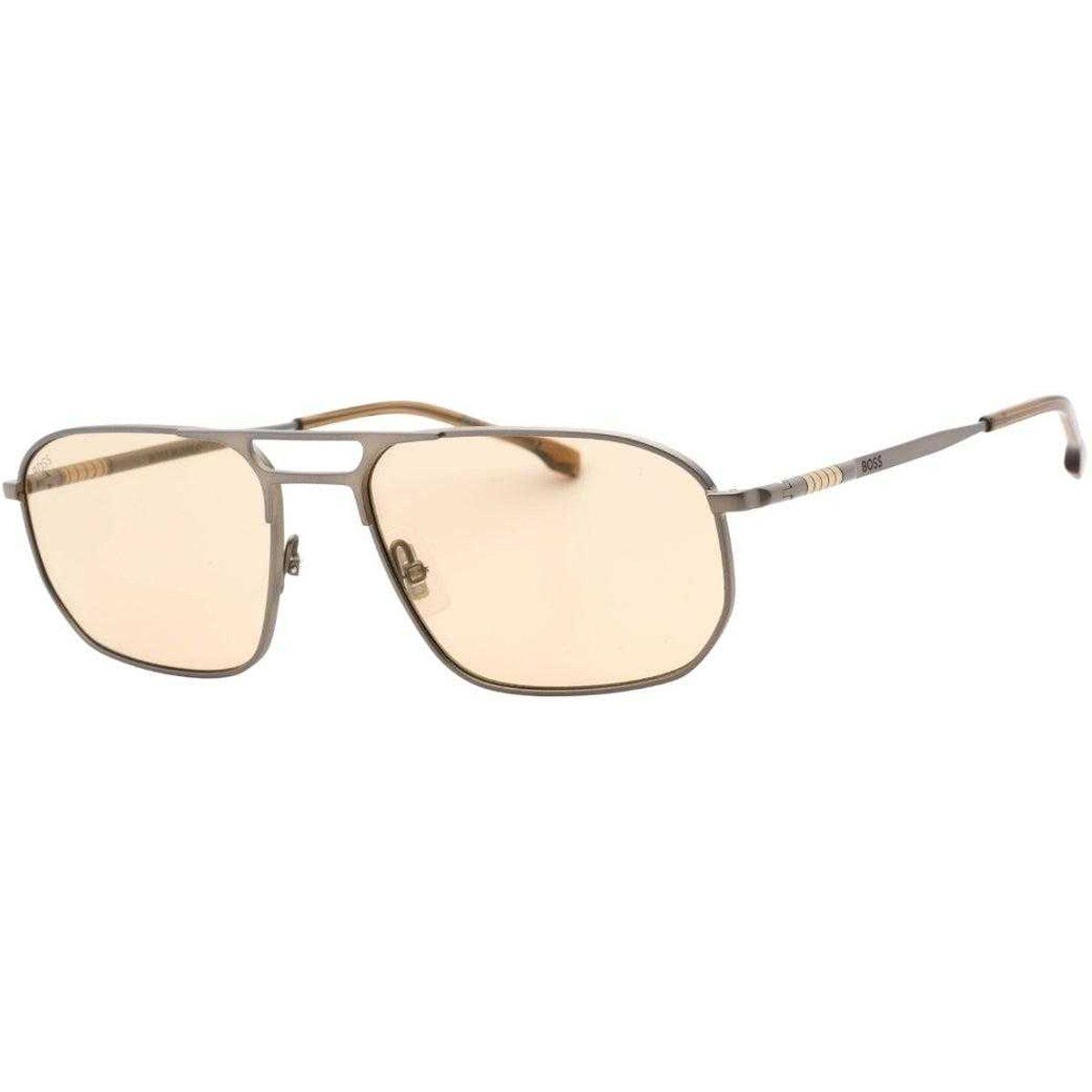 Hugo Boss - "1446" Sonnenbrille für Herren (Silber)