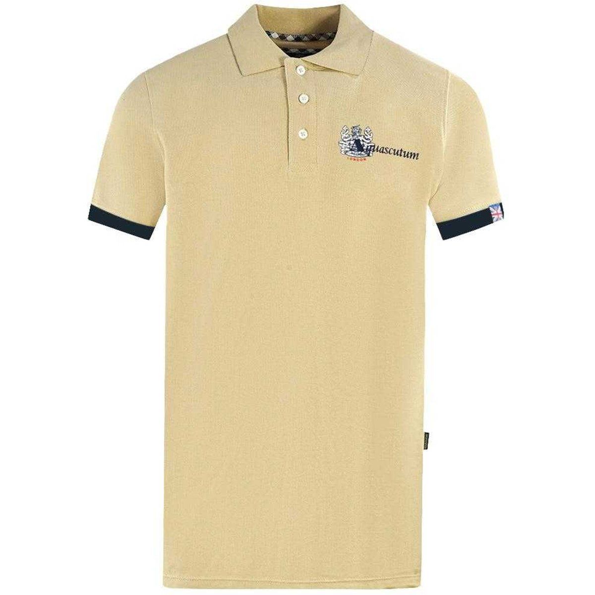 Klassisches Logo-besticktes Baumwoll-Poloshirt