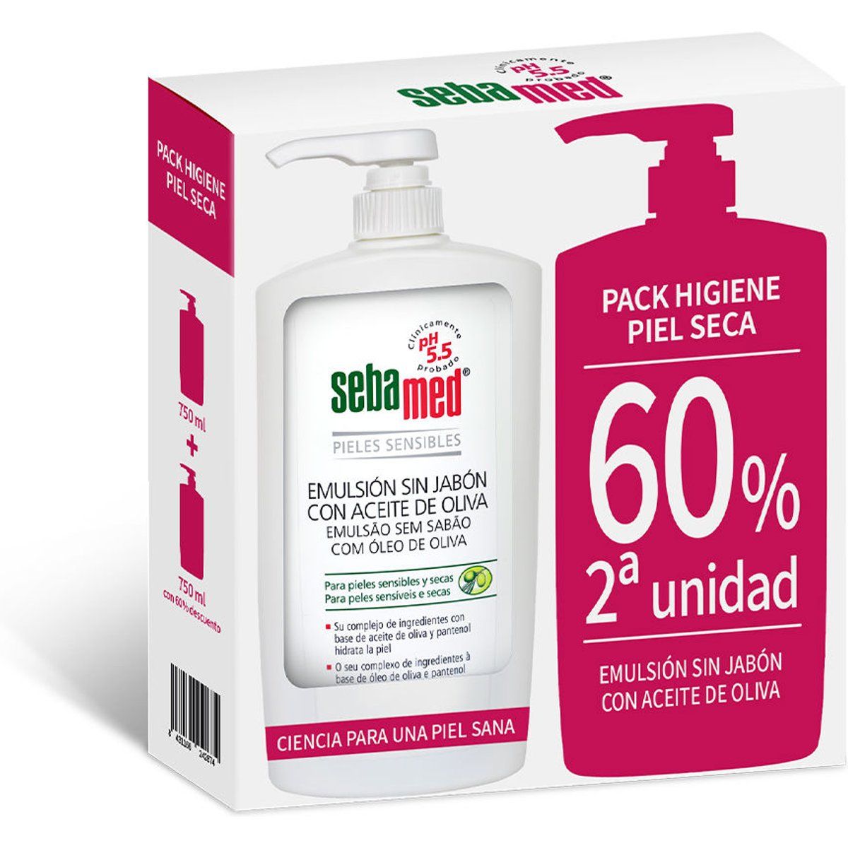 Sebamed Olivenöl Reinigungs Emulsion Duo
