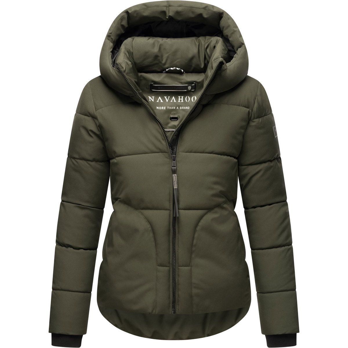 Gesteppte Winterjacke mit Kapuze