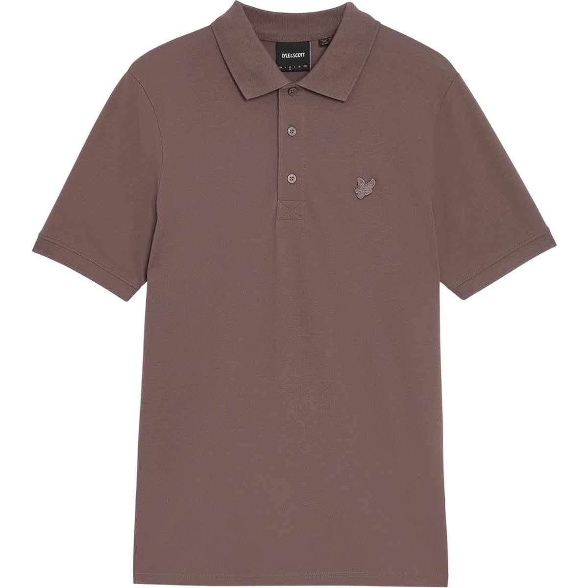 Klassisches Poloshirt mit Logo-Stickerei