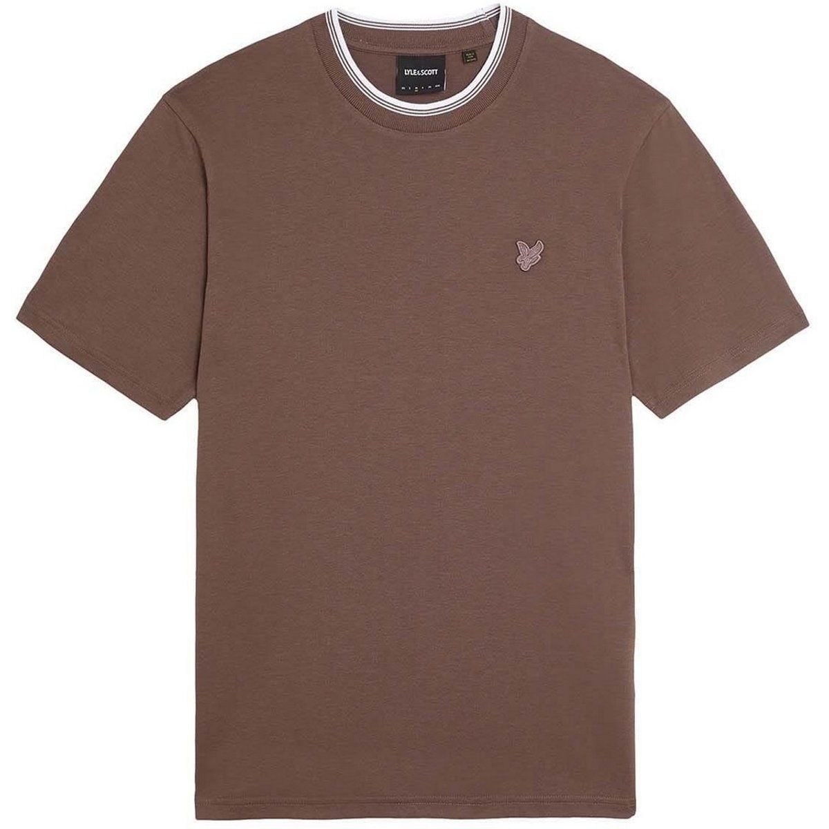 Klassisches Baumwoll-T-Shirt mit Rundhalsausschnitt