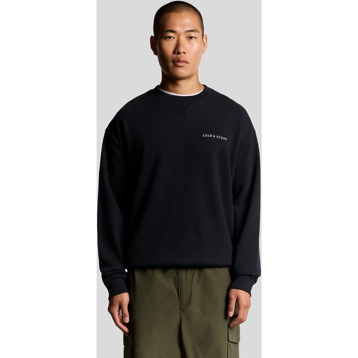 Lässiges Fleece-Sweatshirt