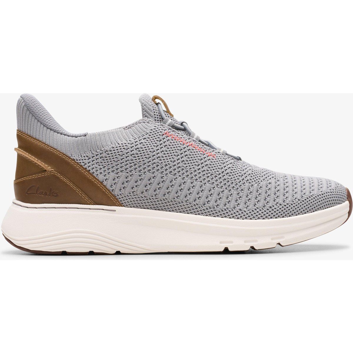 Graue leichte Alltags-Strick-Sneakers