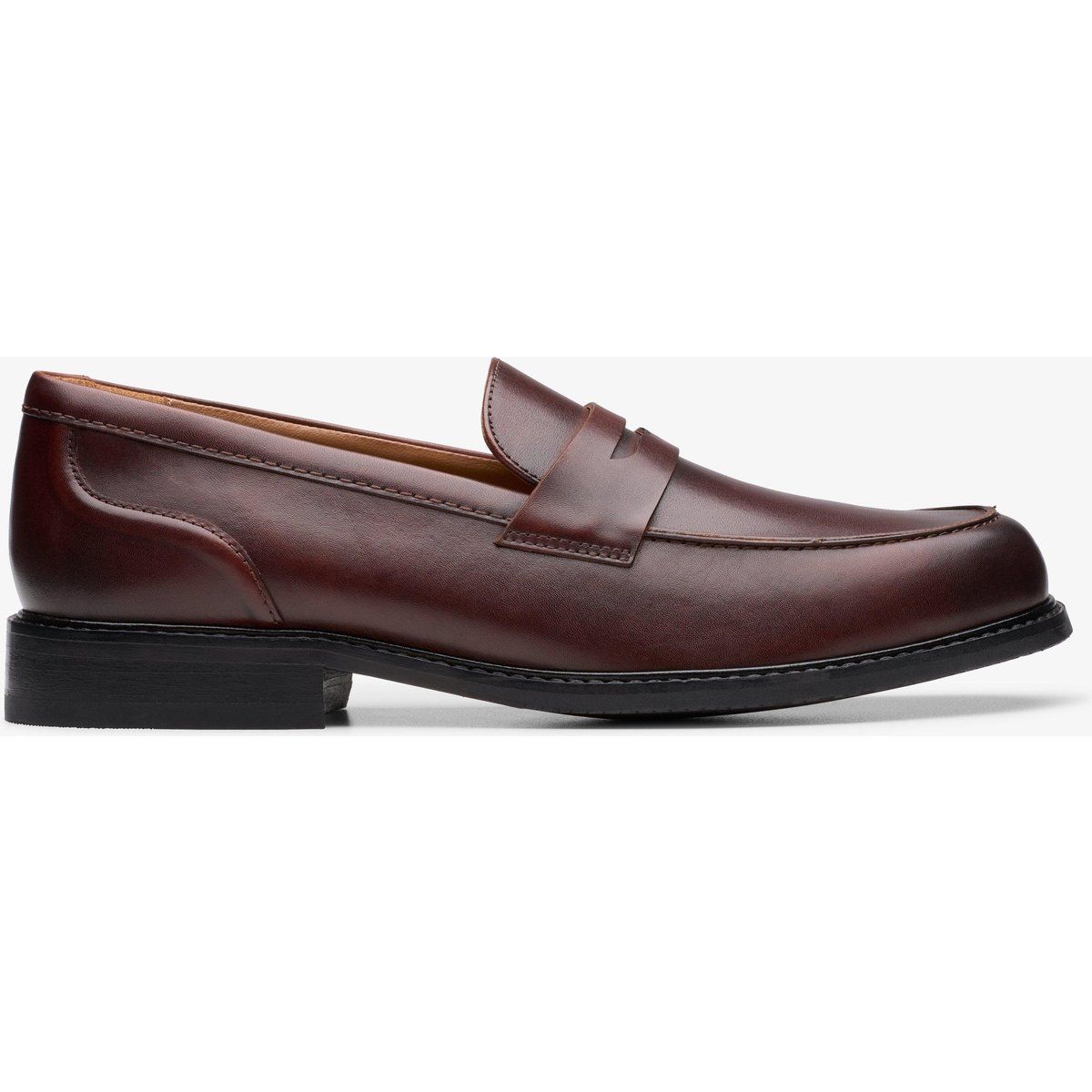 Herren Penny Loafer aus braunem Leder