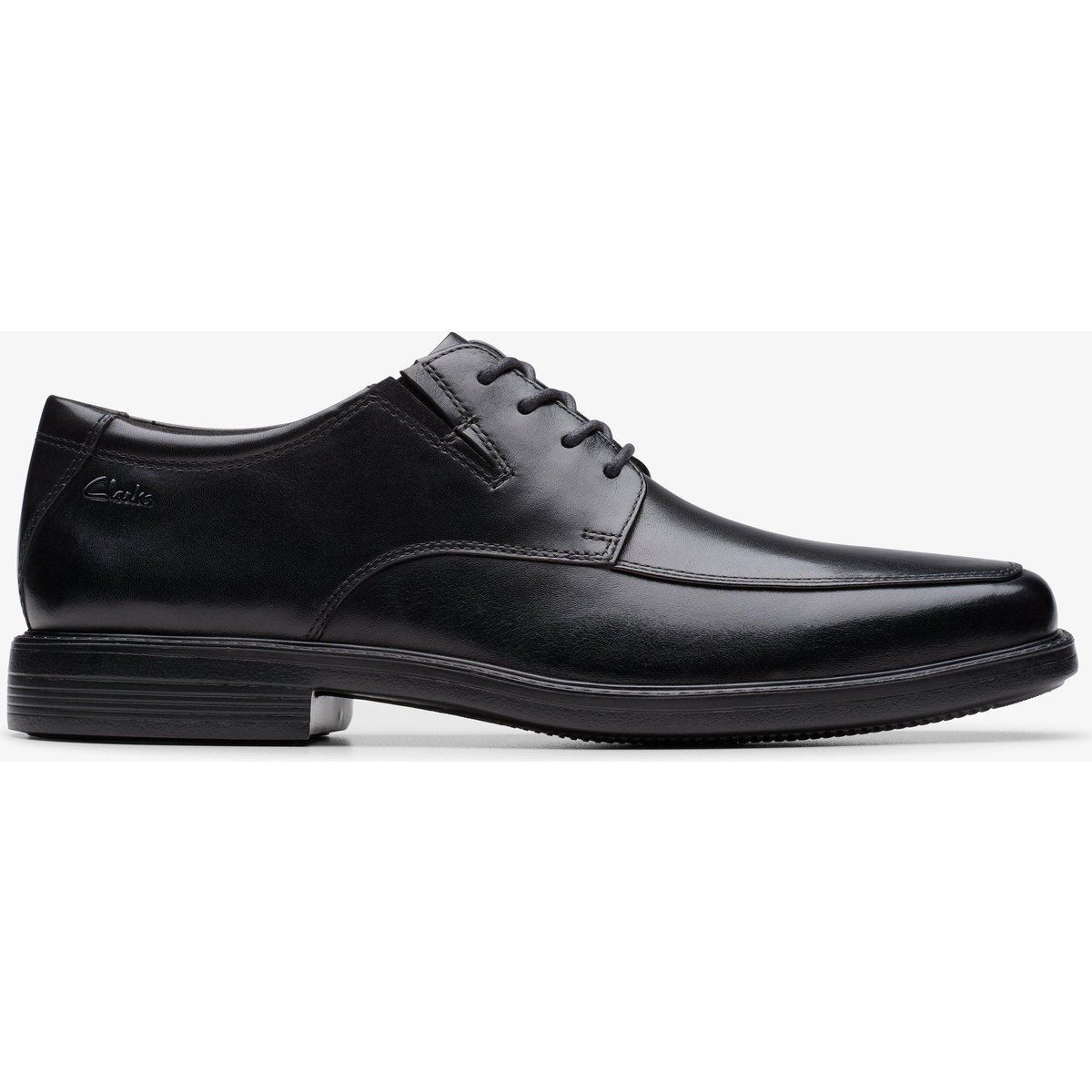 Klassischer Lederschuh mit Apron-Toe