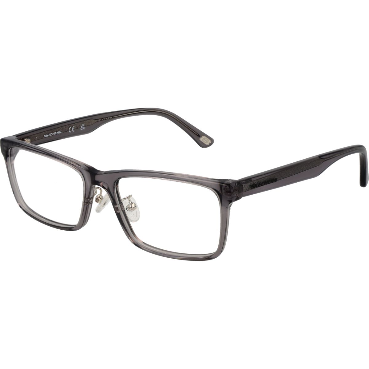 Rechteckige Acetat-Brille mit Vollrand