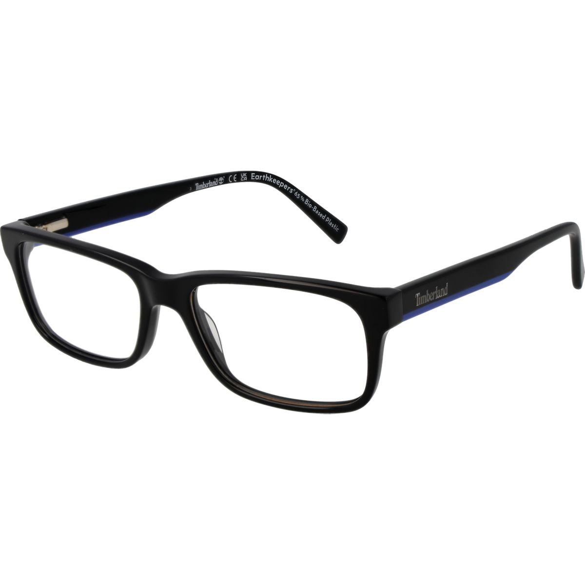 Rechteckige Vollrand-Brille aus Acetat