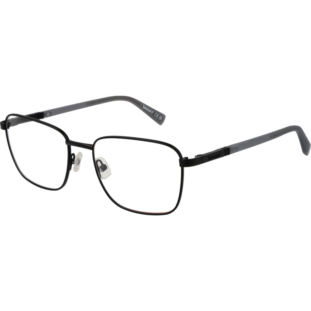 Rechteckige Vollrand-Metallbrille