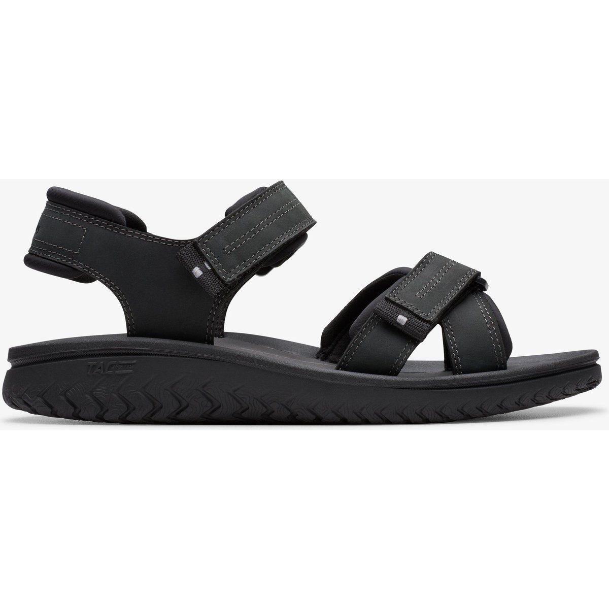 Herren Ledersandale mit verstellbarem Riemen