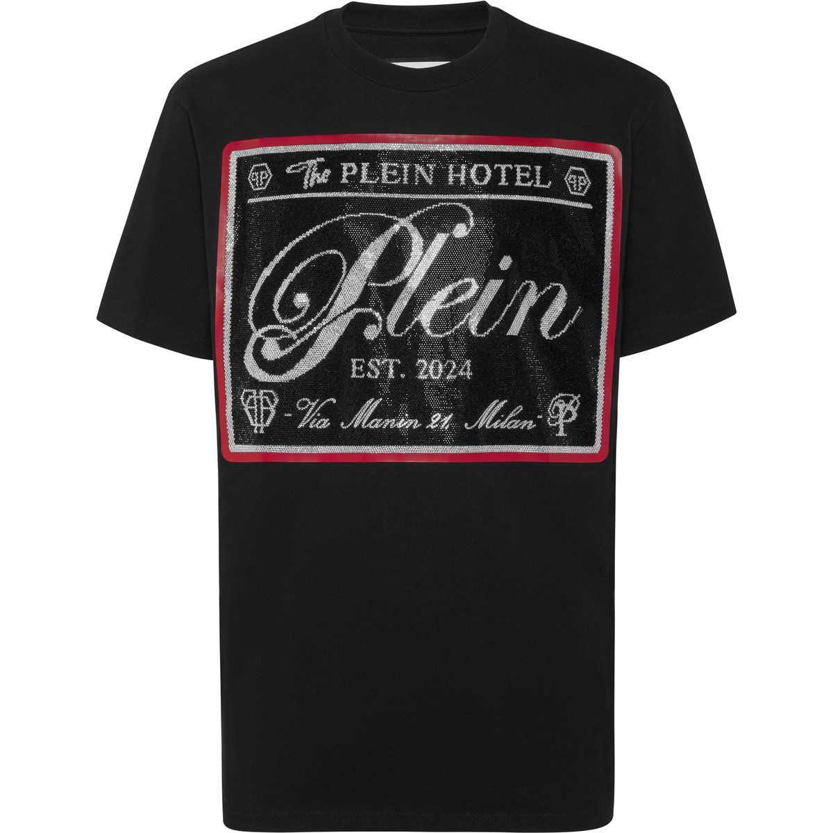 Grafisches T-Shirt aus Baumwolljersey