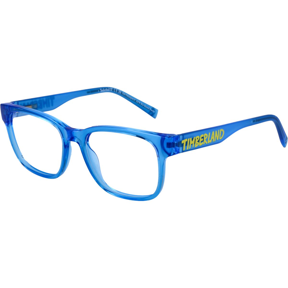Markante Brille mit quadratischem Rahmen