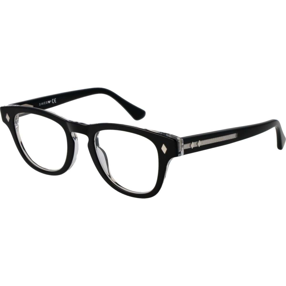 Klassische Panto-Stil Brille