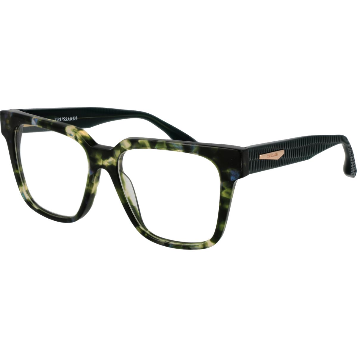 Quadratische Vollrand-Brille aus Acetat