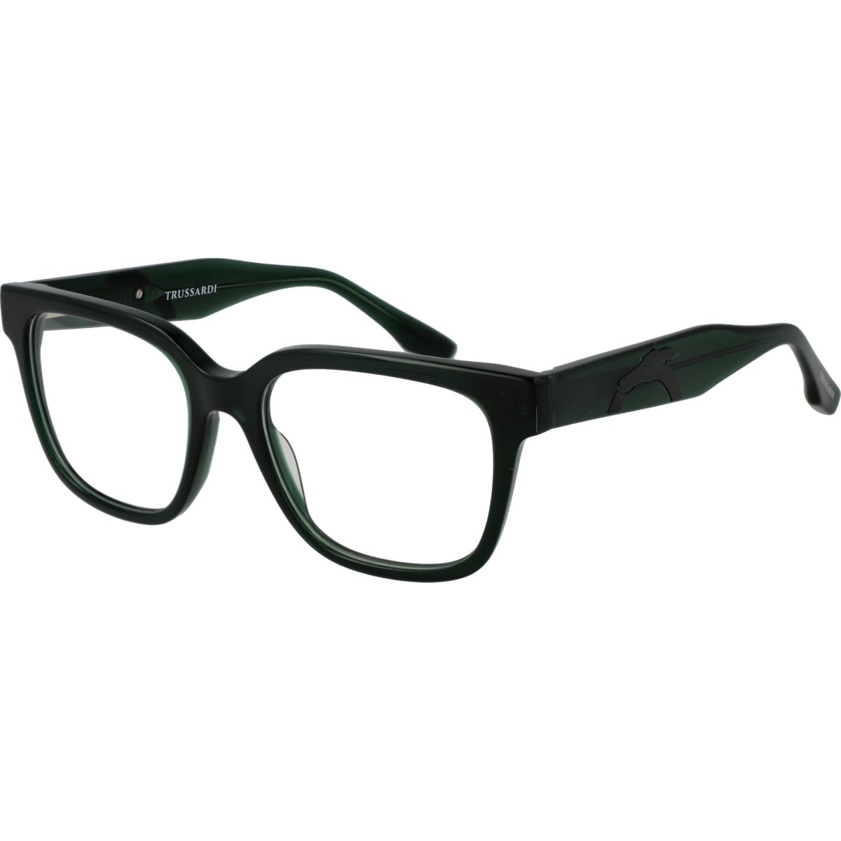 Grüne quadratische Vollrandbrille