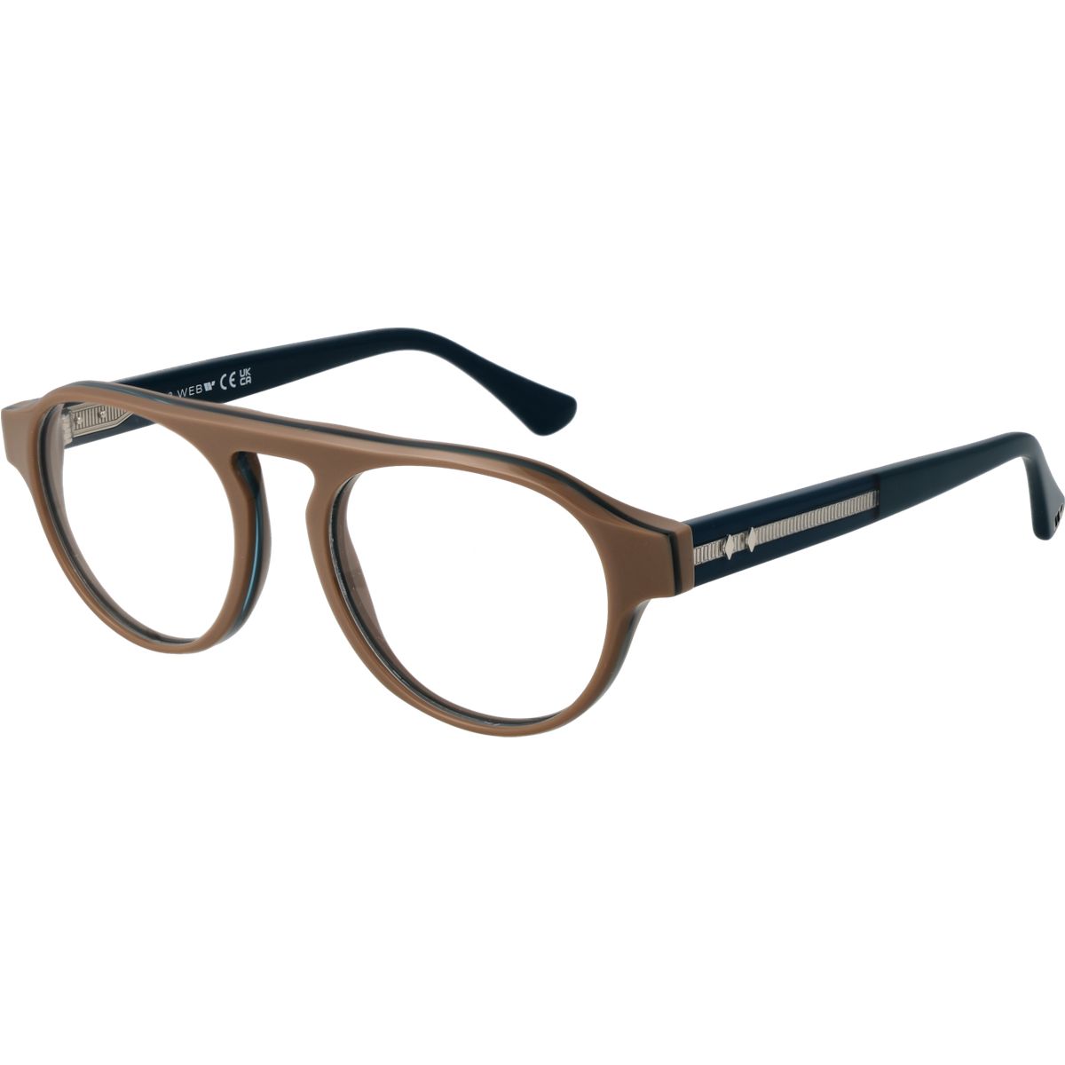 Brille mit runden Rahmen