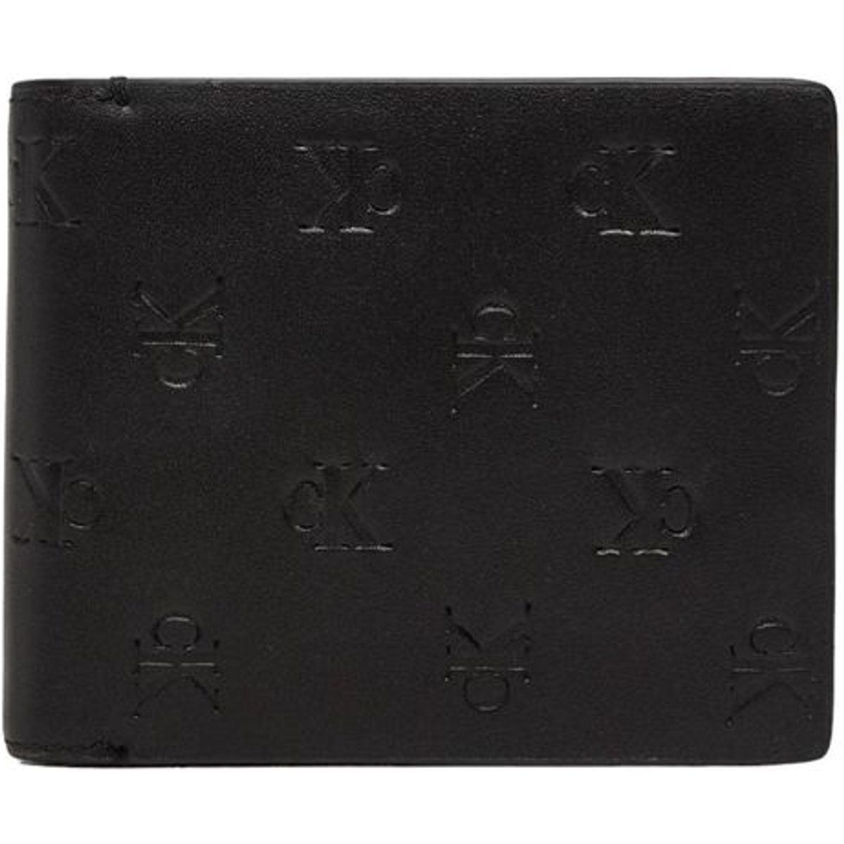 Präge-Logo Lederbrieftasche