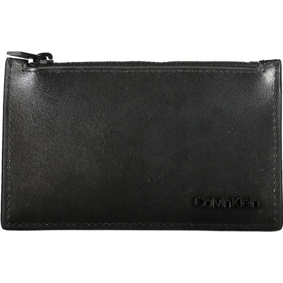 Elegantes Leder Portemonnaie mit Reißverschluss