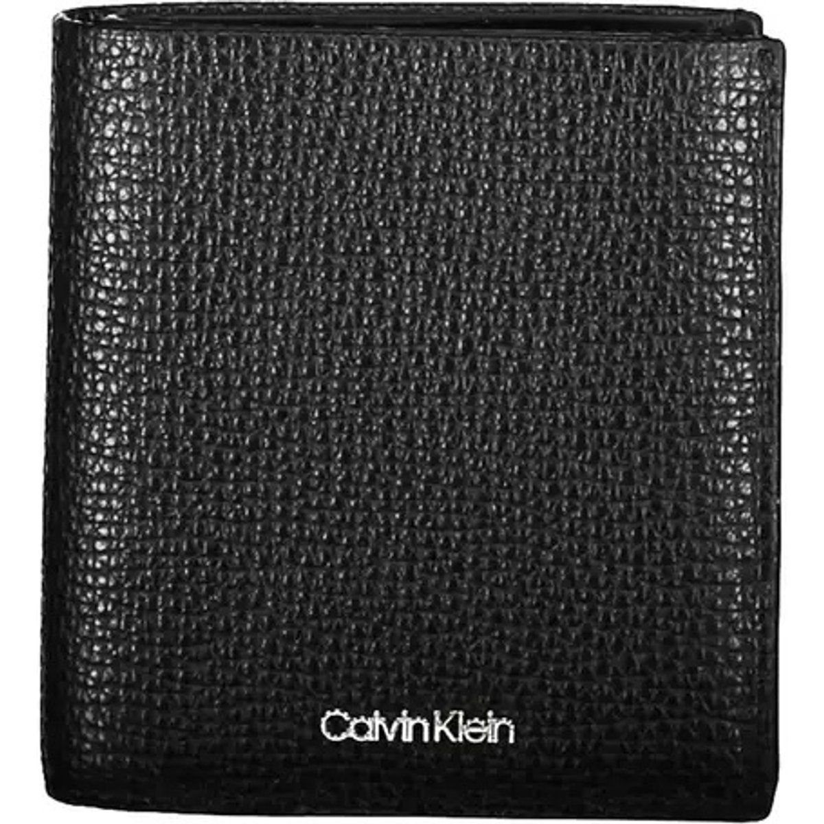 Klassische schwarze Bifold Geldbörse