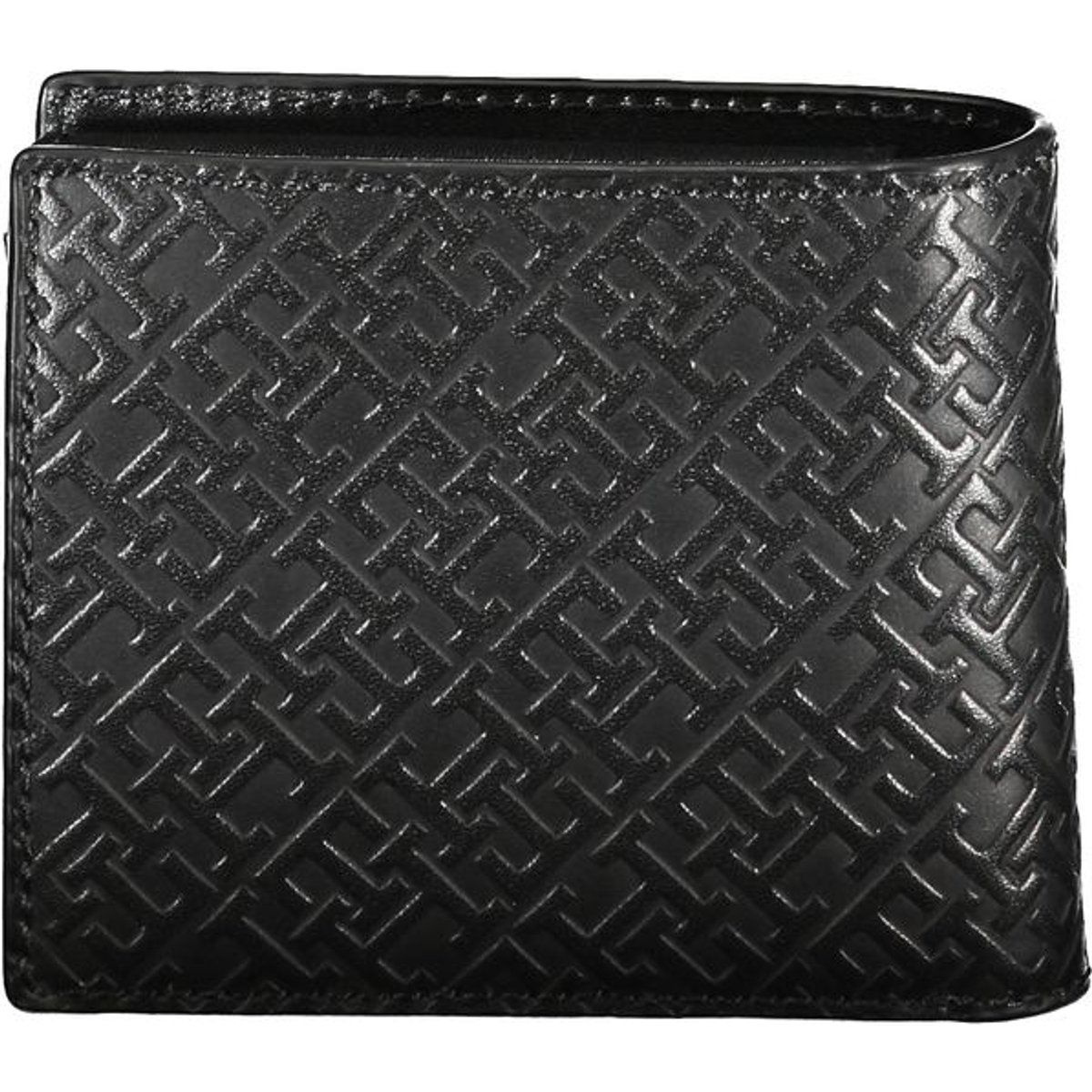 Leder-Geldbörse mit Monogramm-Prägung