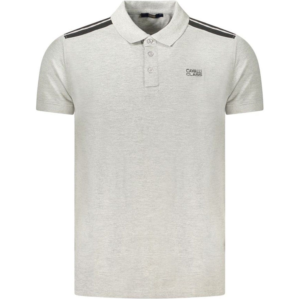 Modernes Poloshirt mit Schulterstreifen