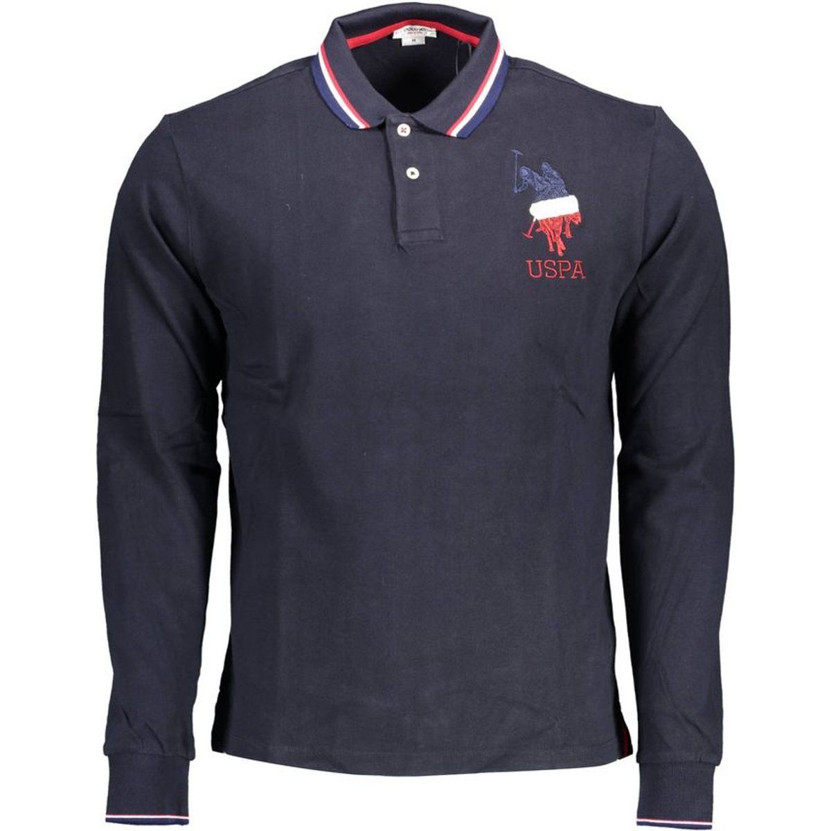 Klassisches Langarm-Poloshirt