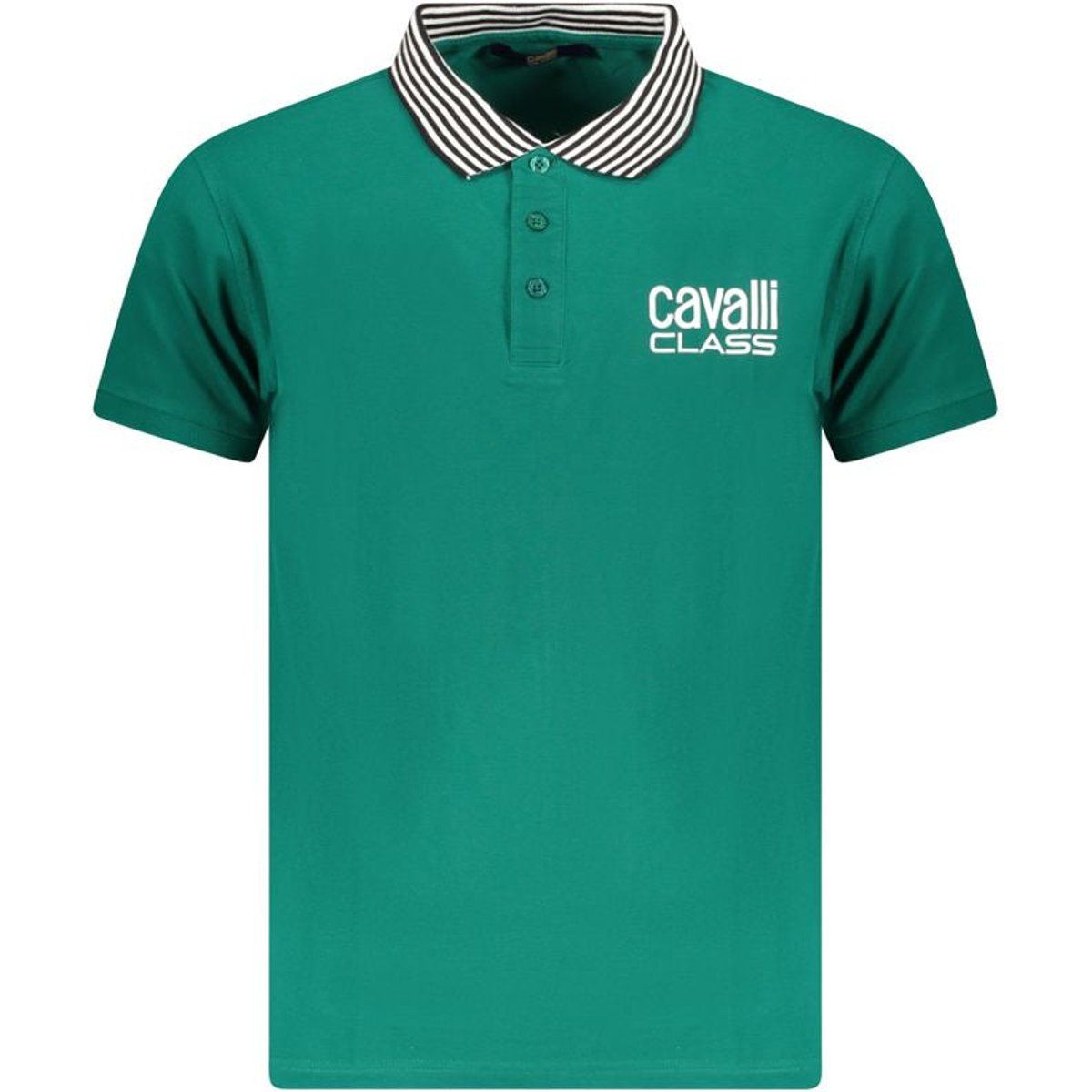 Modernes grünes Baumwoll-Poloshirt
